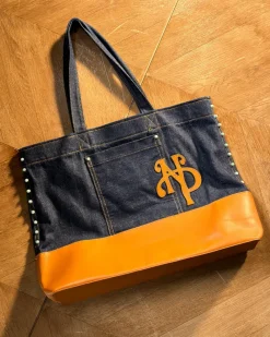 Nude Project Allday Shopper Bag Denim Clearance