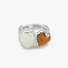 Nude Project Amanecer Ring Silver Sale