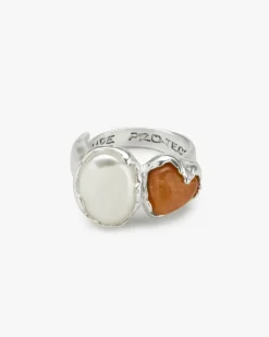 Nude Project Amanecer Ring Silver Sale