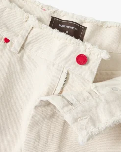 Nude Project Apple Crew Denim Shorts Raw Hot