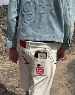 Nude Project Apple Crew Denim Shorts Raw Hot