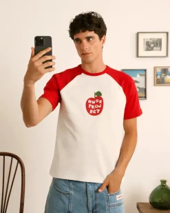 Nude Project Apple Crew Raglan Tee Fashion