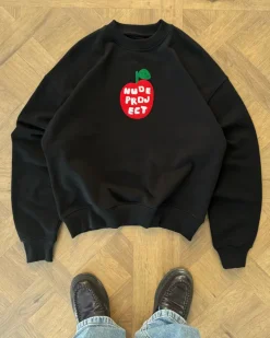 Nude Project Apple Crew Sweatshirt Black Best