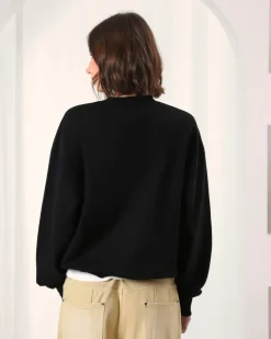 Nude Project Apple Crew Sweatshirt Black Best