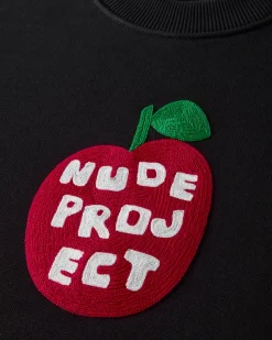 Nude Project Apple Crew Sweatshirt Black Best