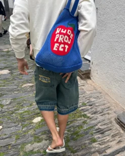 Nude Project Apple Crochet Bag Blue Best