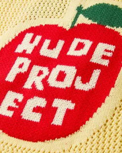 Nude Project Apple Crochet Bag Yellow New