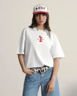Nude Project Apple Tee White Hot