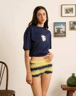 Nude Project Astro Tee Navy New