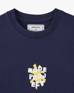 Nude Project Astro Tee Navy New