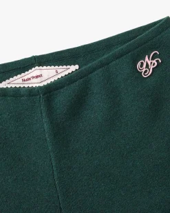 Nude Project Bacuri Knit Culotte Green Hot