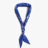 Nude Project Bandana Handkerchief Blue Discount