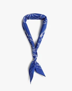 Nude Project Bandana Handkerchief Blue Discount