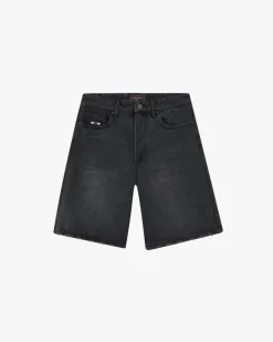 Nude Project Basic Denim Shorts Black Sale