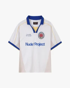 Nude Project Basic Football Tee White Clearance