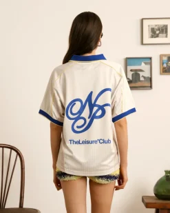 Nude Project Basic Football Tee White Clearance