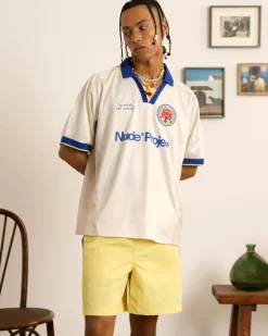 Nude Project Basic Football Tee White Clearance