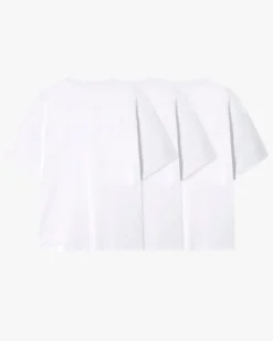 Nude Project Basic Tee White 3Xpack Sale