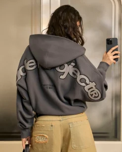 Nude Project Beast Zip-Up Hoodie Ash Fashion