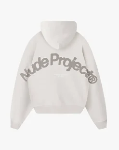 Nude Project Beast Zip-Up Hoodie Grey Best