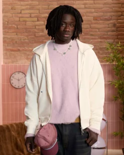 Nude Project Beast Zip-Up Hoodie Marshmallow Online