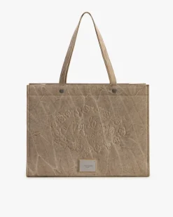 Nude Project Big Canvas Bag Brown Sale
