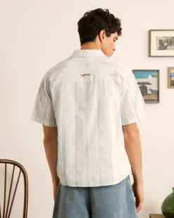 Nude Project Block Shirt Baby Blue New