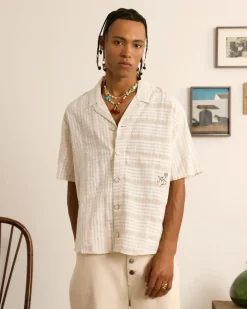 Nude Project Block Shirt Beige Hot