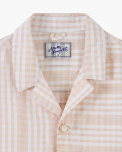 Nude Project Block Shirt Beige Hot