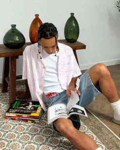 Nude Project Block Shirt Pink Hot