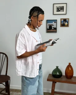 Nude Project Block Shirt Pink Hot