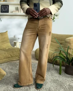 Nude Project Bootcut Jeans Brown Fashion