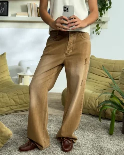 Nude Project Bootcut Jeans Brown Fashion