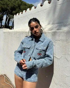 Nude Project Boucle Shorts New