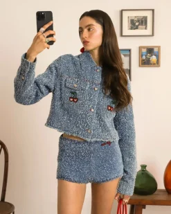 Nude Project Boucle Woman Jacket New