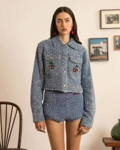 Nude Project Boucle Woman Jacket New