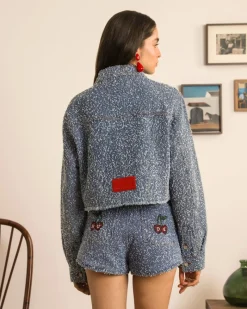 Nude Project Boucle Woman Jacket New