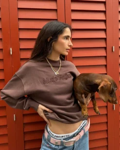 Nude Project Brun Sweatshirt Brown Discount