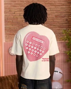 Nude Project Calculator Tee Marshmallow Online