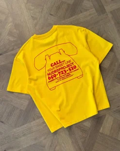 Nude Project Call Tee Yellow Sale