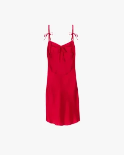 Nude Project Camisole Dress Red New