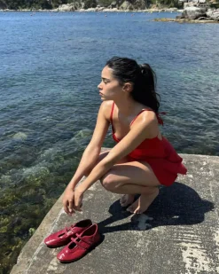 Nude Project Camisole Dress Red New