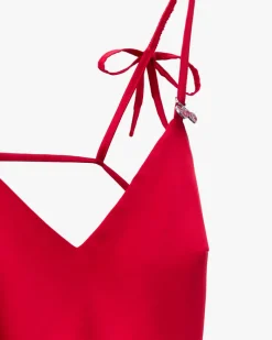 Nude Project Camisole Dress Red New