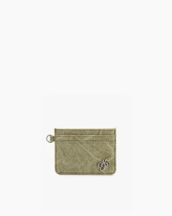 Nude Project Canvas Cardholder Green Hot