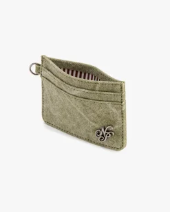 Nude Project Canvas Cardholder Green Hot