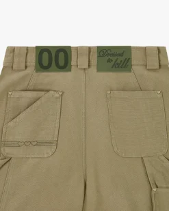 Nude Project Carpenter Pants Khaki Hot