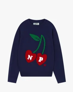 Nude Project Cerise Knit Sweater Navy Online