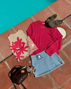 Nude Project Cerise Longlseeve Raspberry Fashion