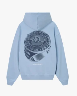 Nude Project Champion Hoodie Light Blue Discount