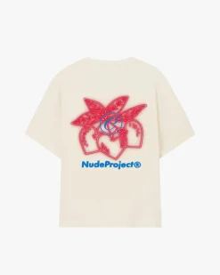 Nude Project Cherry Bomb Tee Marshmallow Clearance